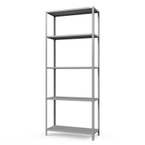 Стеллаж ТС Лайт с перф. полками 1000х1000х800 5 полок Стеллаж ТС Лайт с перф. полками 1000х1000х800 5 полок