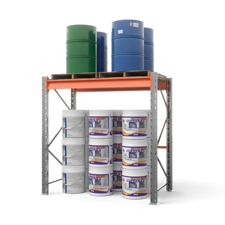 Стеллаж паллетный СПЛ 2000х1800х1100 1 ярус (1300/9700) купить в Калуге