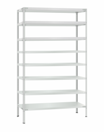 Стеллаж металлический Титан МС-500 2400х1200х400 8 полок