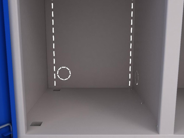 Шкаф инструментальный ERGO 181/2 №9 купить в Калуге Шкаф инструментальный ERGO 181/2 №9 купить в Калуге