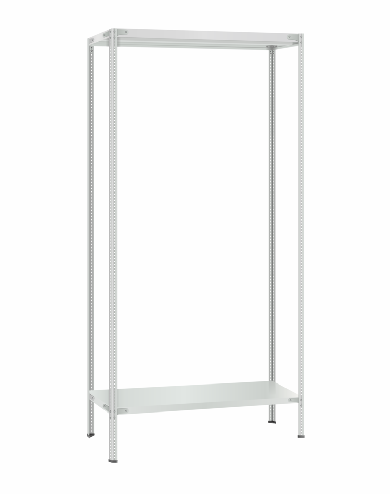 Стеллаж металлический Титан МС-500 2300х1000х300 2 полки купить в Калуге Стеллаж металлический Титан МС-500 2300х1000х300 2 полки купить в Калуге