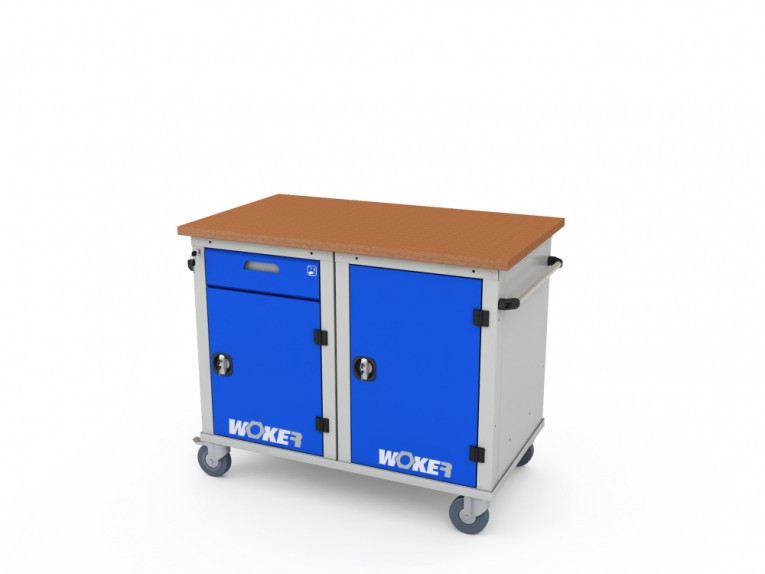 Верстак мобильный двухтумбовый WOKER PRO 2201.1200 купить в Калуге