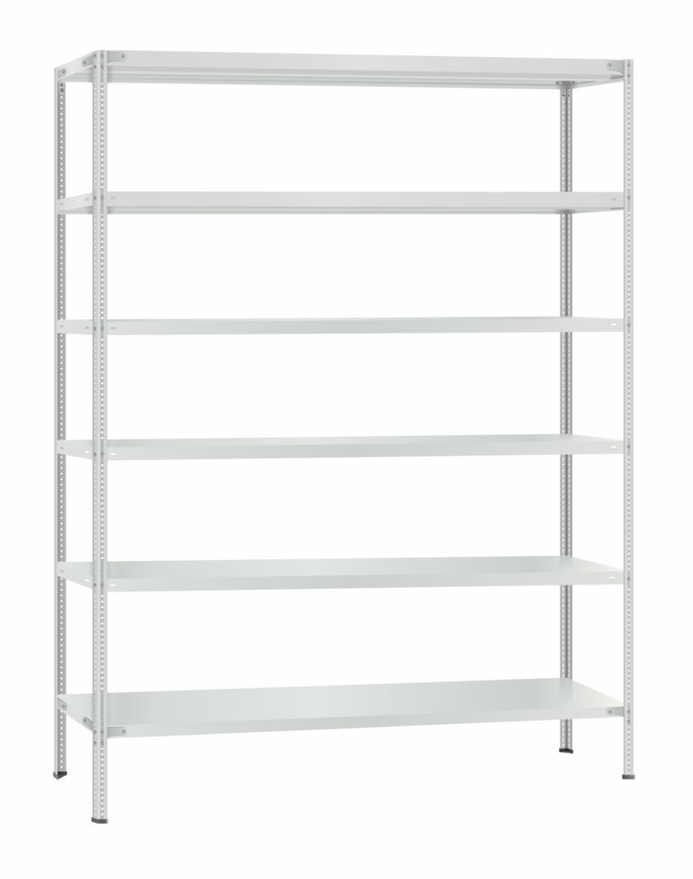 Стеллаж металлический Титан МС-500 2300х1500х600 6 полок купить в Калуге Стеллаж металлический Титан МС-500 2300х1500х600 6 полок купить в Калуге