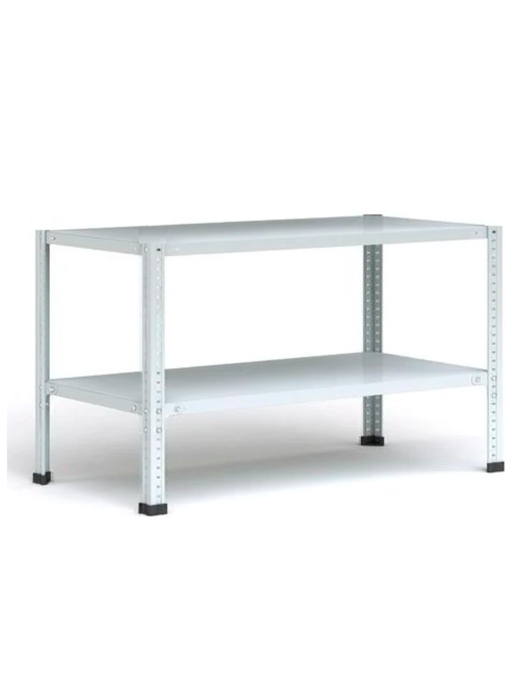 Стеллаж металлический Титан МС-500 2000х700х600 2 полки купить в Калуге Стеллаж металлический Титан МС-500 2000х700х600 2 полки купить в Калуге