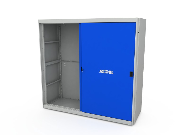 Корпус шкафа для инструментов MODUL XXL с раздвижными дверями сплошными купить в Калуге