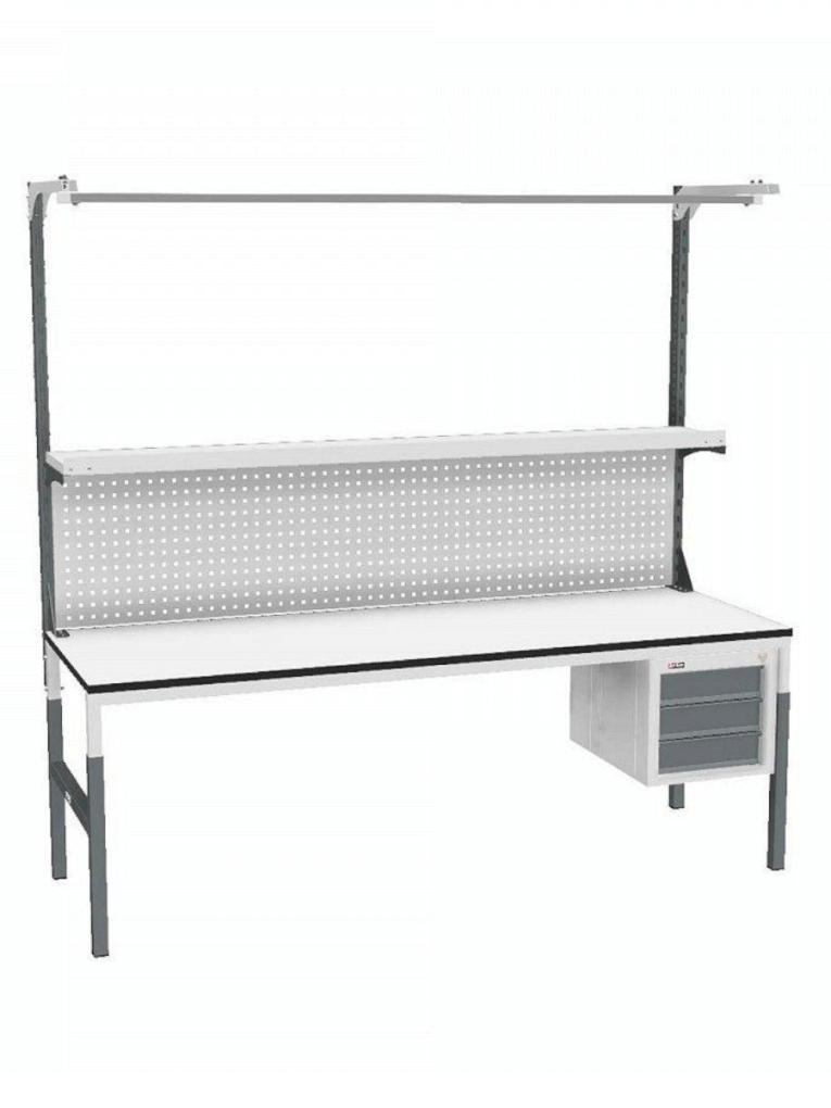 Стол монтажный ДиКом СР-М-200/90-04 ESD Пластик купить в Калуге Стол монтажный ДиКом СР-М-200/90-04 ESD Пластик купить в Калуге