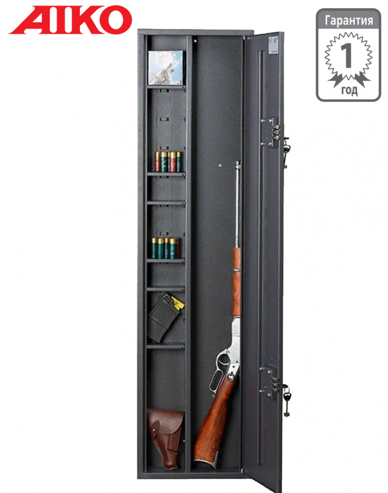 Узкий сейф для оружия Aiko Чирок 1409 (глубина 9 см) купить в Калуге Узкий сейф для оружия Aiko Чирок 1409 (глубина 9 см) купить в Калуге