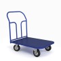 Тележка платформенная ТП 1 (г/п 550 кг, 800x500 мм, колеса литая протекторная резина 200 мм) Тележка платформенная ТП 1 (г/п 550 кг, 800x500 мм, колеса литая протекторная резина 200 мм)
