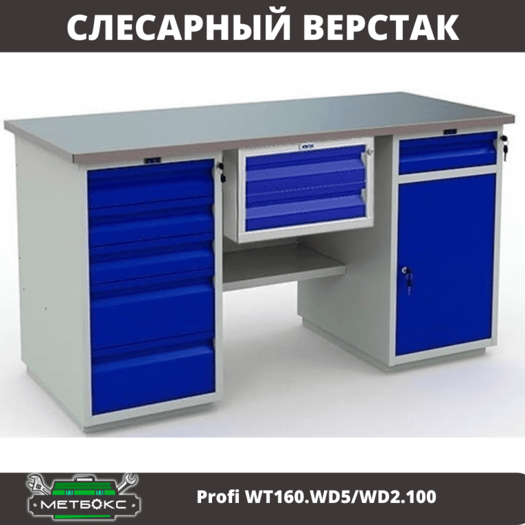 Верстак Profi WT160.WD5/WD2.100 купить в Калуге
