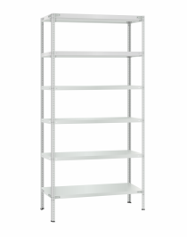 Стеллаж металлический Титан МС-500 2300х1000х400 6 полок Стеллаж металлический Титан МС-500 2300х1000х400 6 полок