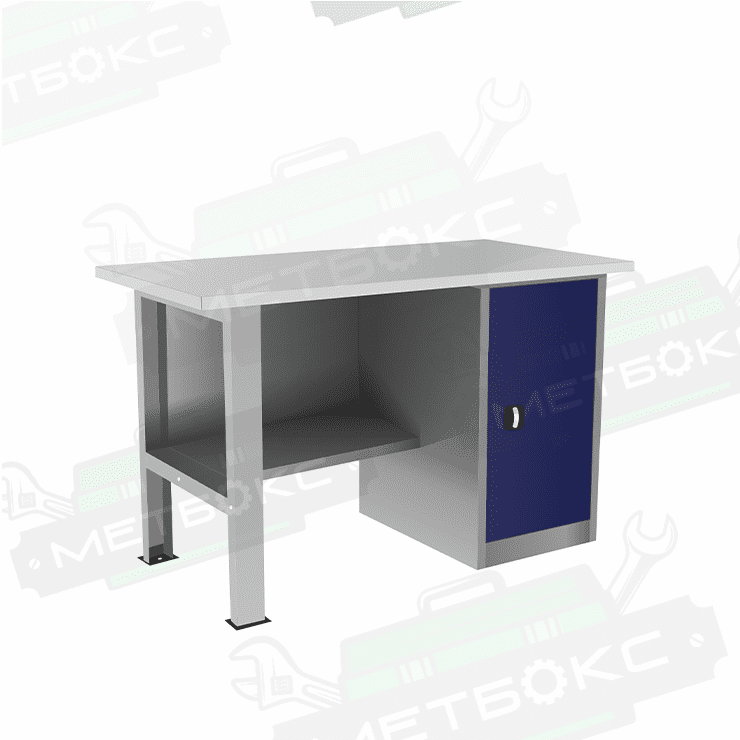 Однотумбовый слесарный верстак ВП-2/1,4 купить в Калуге Однотумбовый слесарный верстак ВП-2/1,4 купить в Калуге