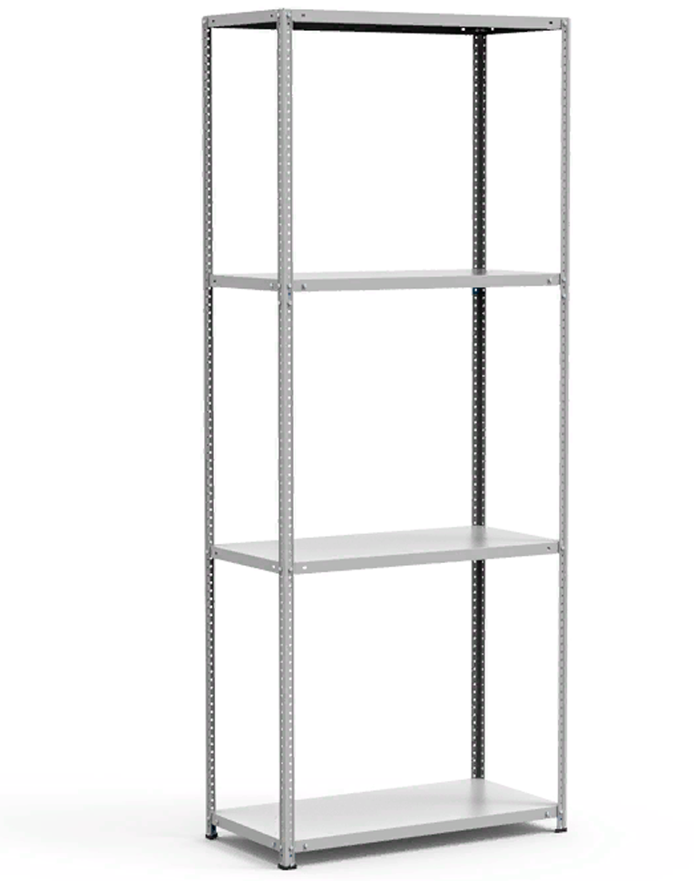 Стеллаж металлический Титан МС-750 1500x700x600 4 полки купить в Калуге Стеллаж металлический Титан МС-750 1500x700x600 4 полки купить в Калуге