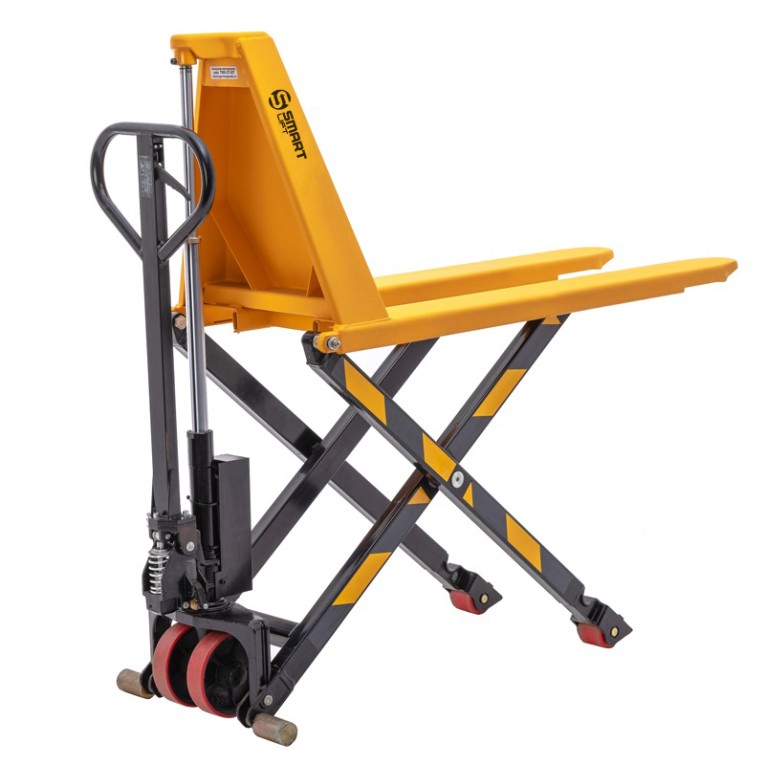 Гидравлическая тележка (рохля) SD-HL (HLT15, г/п 1500 кг, вилы 1150x550 мм, высокоподъемная 800 мм) SMARTLIFT (SMART) купить в Калуге Гидравлическая тележка (рохля) SD-HL (HLT15, г/п 1500 кг, вилы 1150x550 мм, высокоподъемная 800 мм) SMARTLIFT (SMART) купить в Калуге