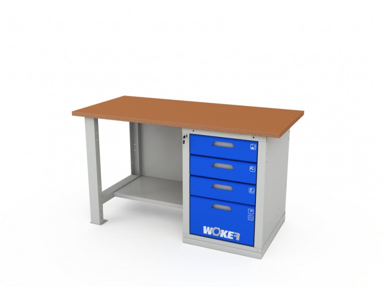 Верстак однотумбовый WOKER PRO 1004.1500 купить в Калуге Верстак однотумбовый WOKER PRO 1004.1500 купить в Калуге