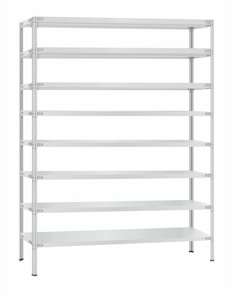 Стеллаж металлический Титан МС-900 2300x1000x600 8 полок купить в Калуге Стеллаж металлический Титан МС-900 2300x1000x600 8 полок купить в Калуге