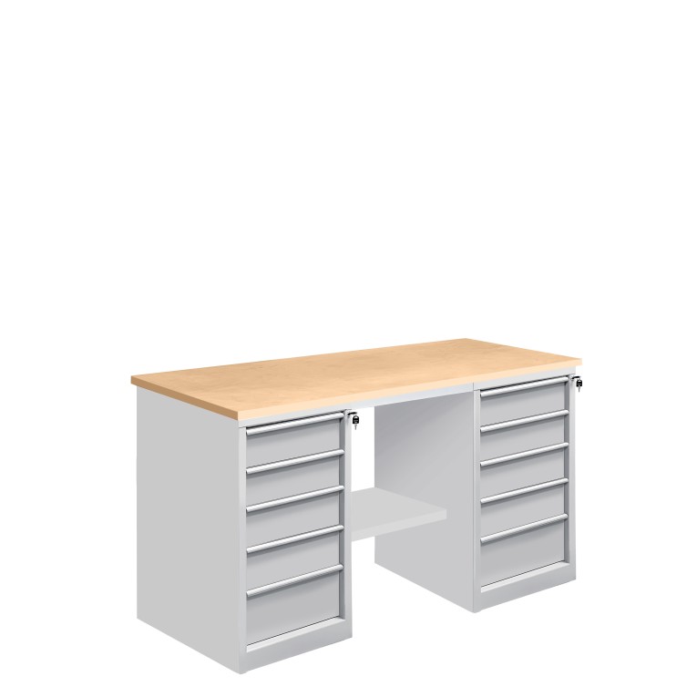 Верстак слесарный Gresson ВС-Т5Т5 ВС-1500Т5Т5 купить в Калуге