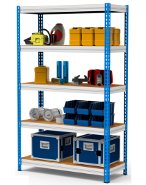 Стеллаж металлический МКФ 2500х1510х610 5 полок