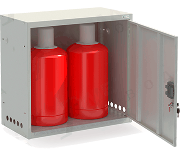 Шкаф для газовых баллонов ШГР 27-2 (27л) купить в Калуге Шкаф для газовых баллонов ШГР 27-2 (27л) купить в Калуге
