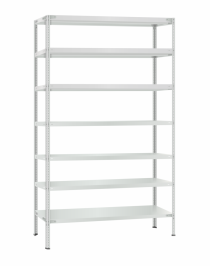 Стеллаж металлический Титан МС-500 3000х1200х300 7 полок Стеллаж металлический Титан МС-500 3000х1200х300 7 полок