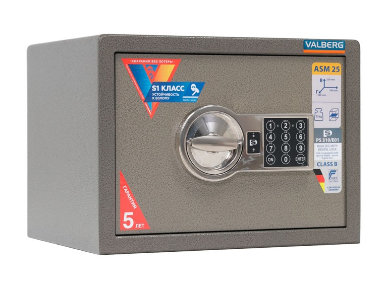 Мебельный сейф Valberg ASM 25 EL купить в Калуге