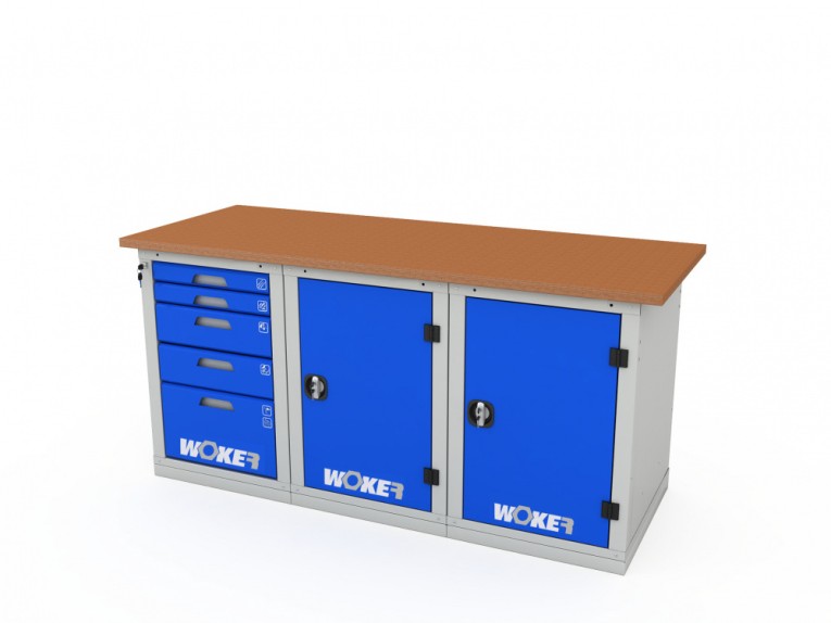 Верстак трехтумбовый WOKER PRO 3511.1800 купить в Калуге