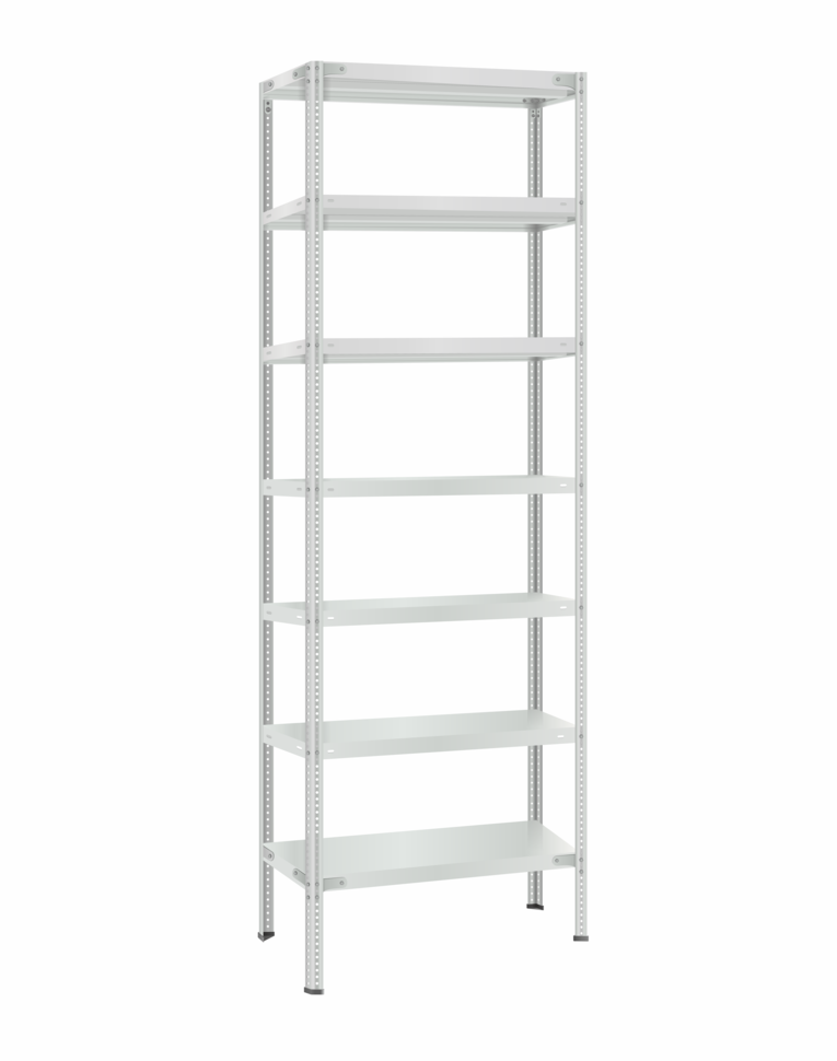 Стеллаж металлический Титан МС-500 2400х700х500 7 полок купить в Калуге Стеллаж металлический Титан МС-500 2400х700х500 7 полок купить в Калуге